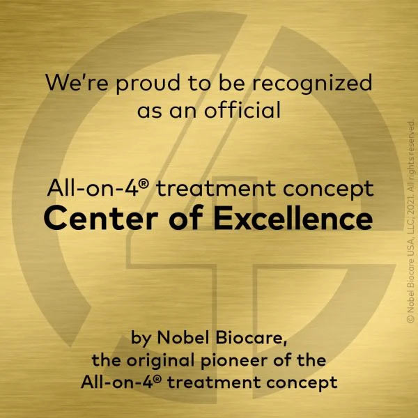 Nobel Biocare All-on-4® Center of Excellence.